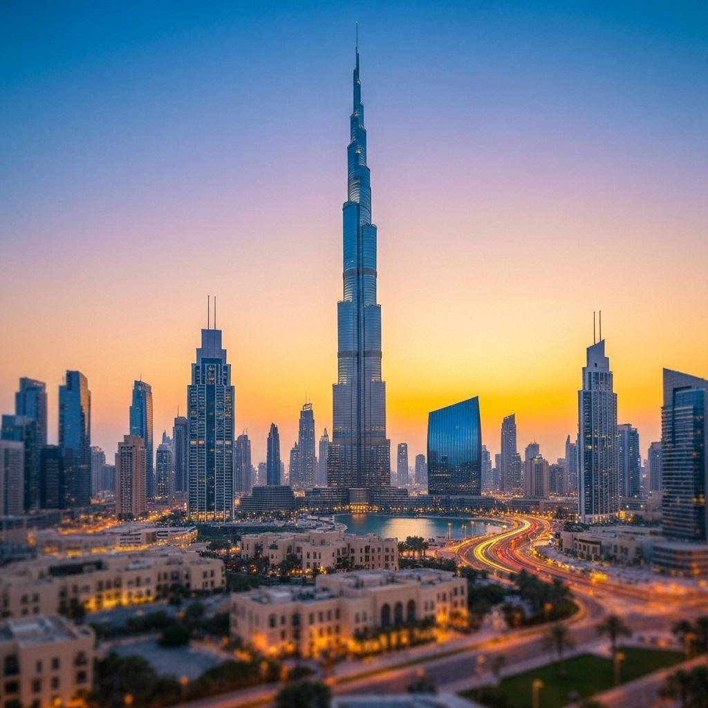 ドバイのスカイライン